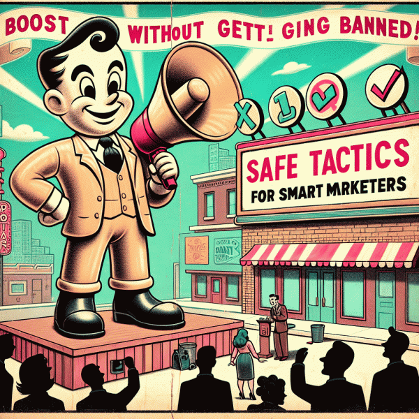 ¡Impulso sin baneo! Tácticas seguras para marketers inteligentes